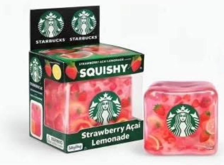 RTS - STRAWBERRY AÇAÍ CUBE SQUISHY
