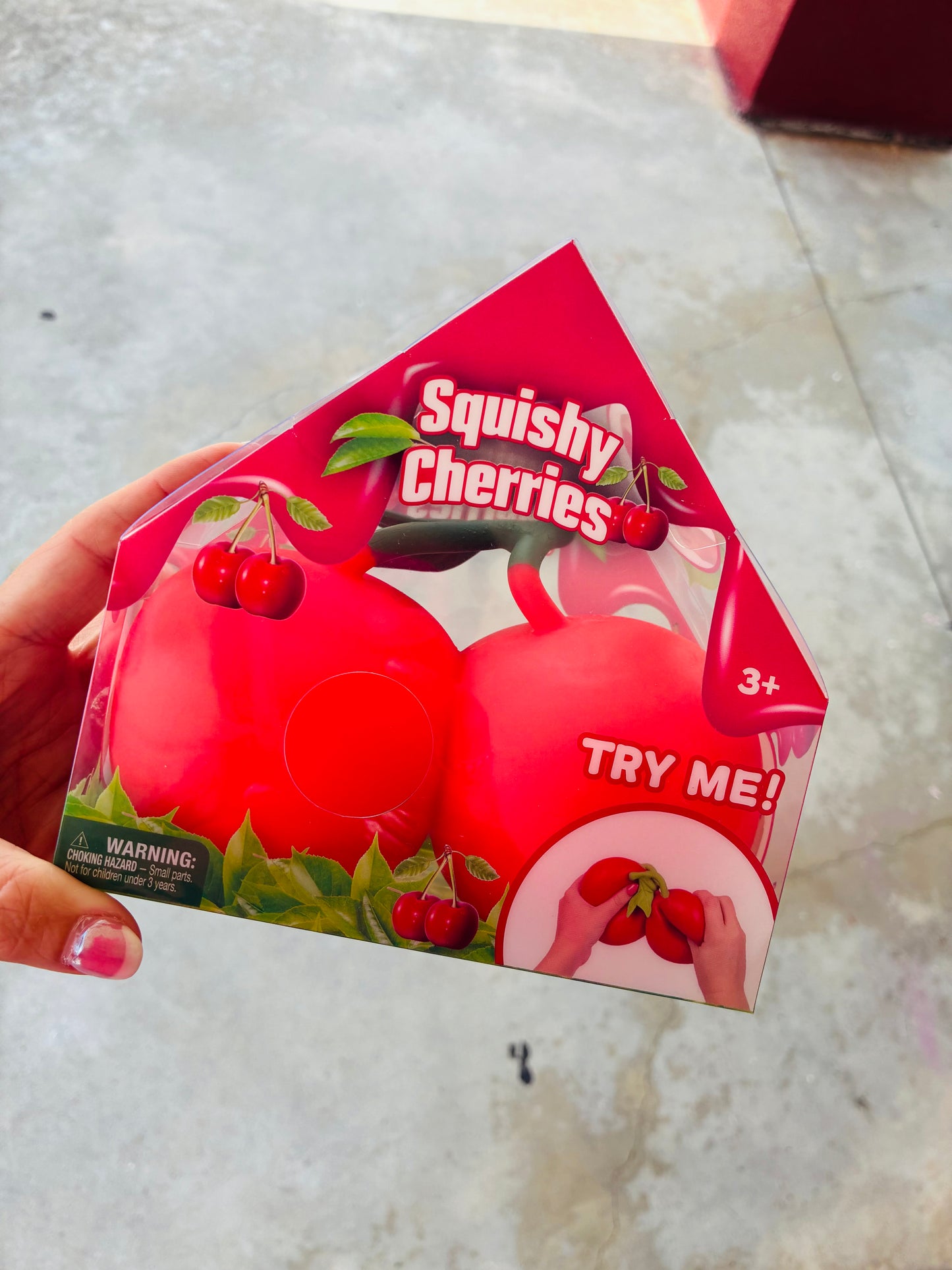 RTS - JUMBO CHERRY SQUISHY