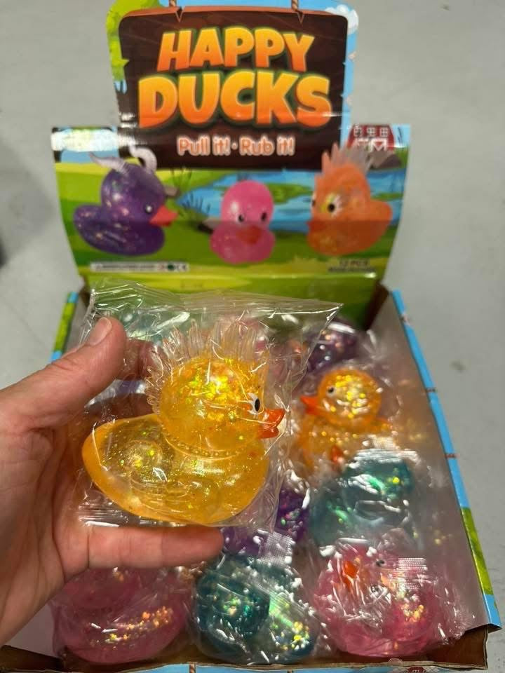 RTS - GLITTER DUCK SQUISHY