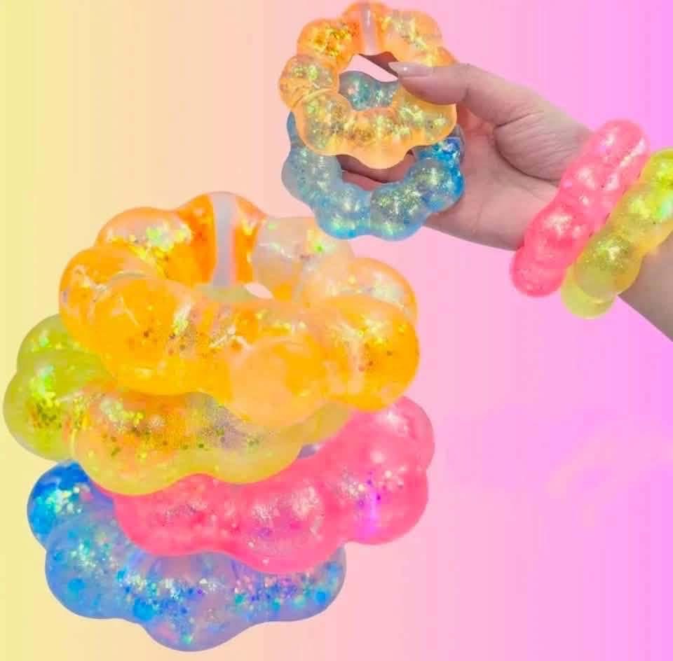 RTS - SQUISHY GLITTER BRACELET (PINK ONLY)