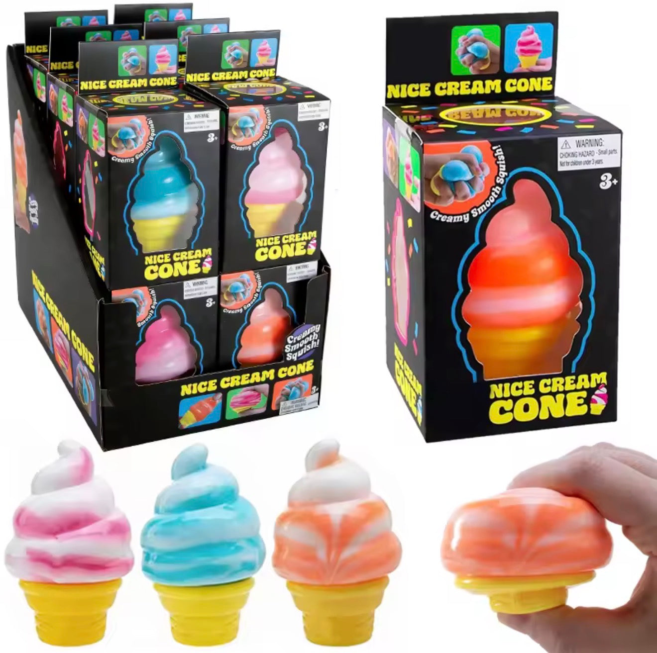 RTS - ICE CREAM CONE SQUISHY