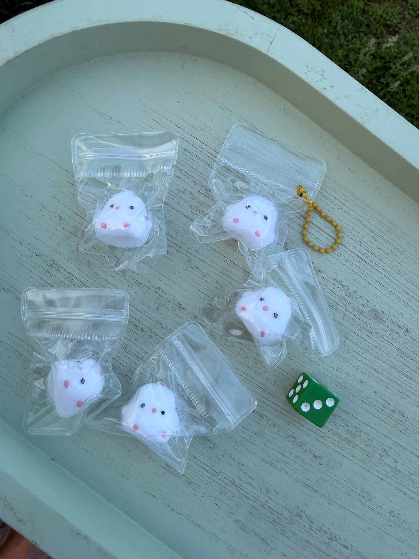RTS MINI CHICK KEYCHAIN