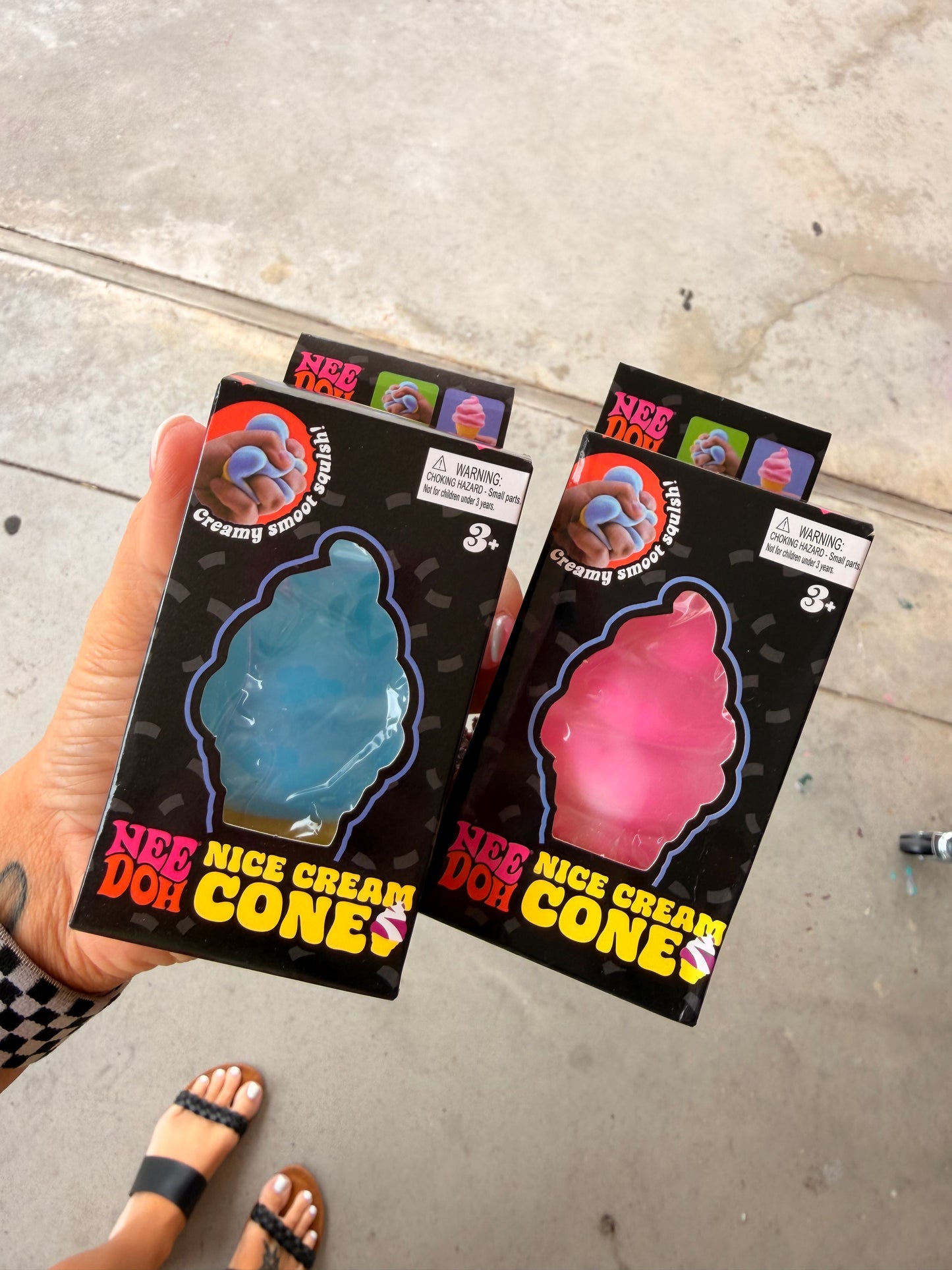 RTS - KNEE DOE ICE CREAM CONE SQUISHY