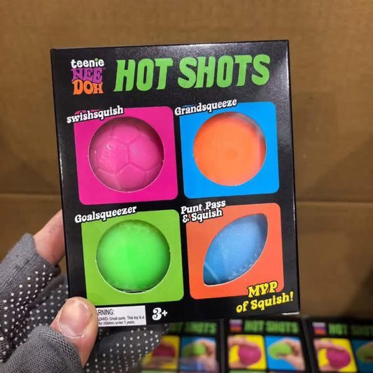 RTS - 4PCK BALL SQUISHY SET