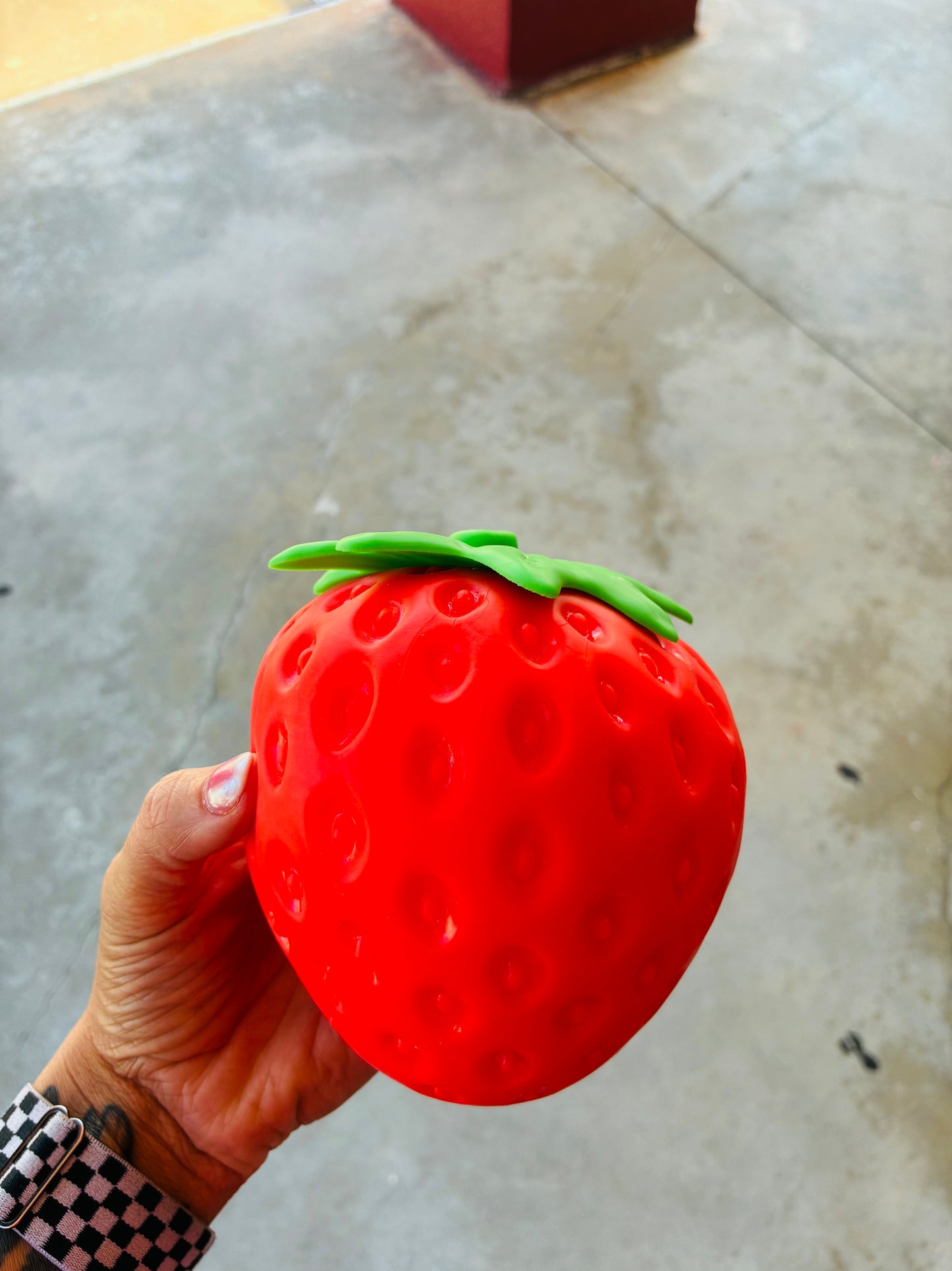 RTS - JUMBO STRAWBERRY SQUISHY
