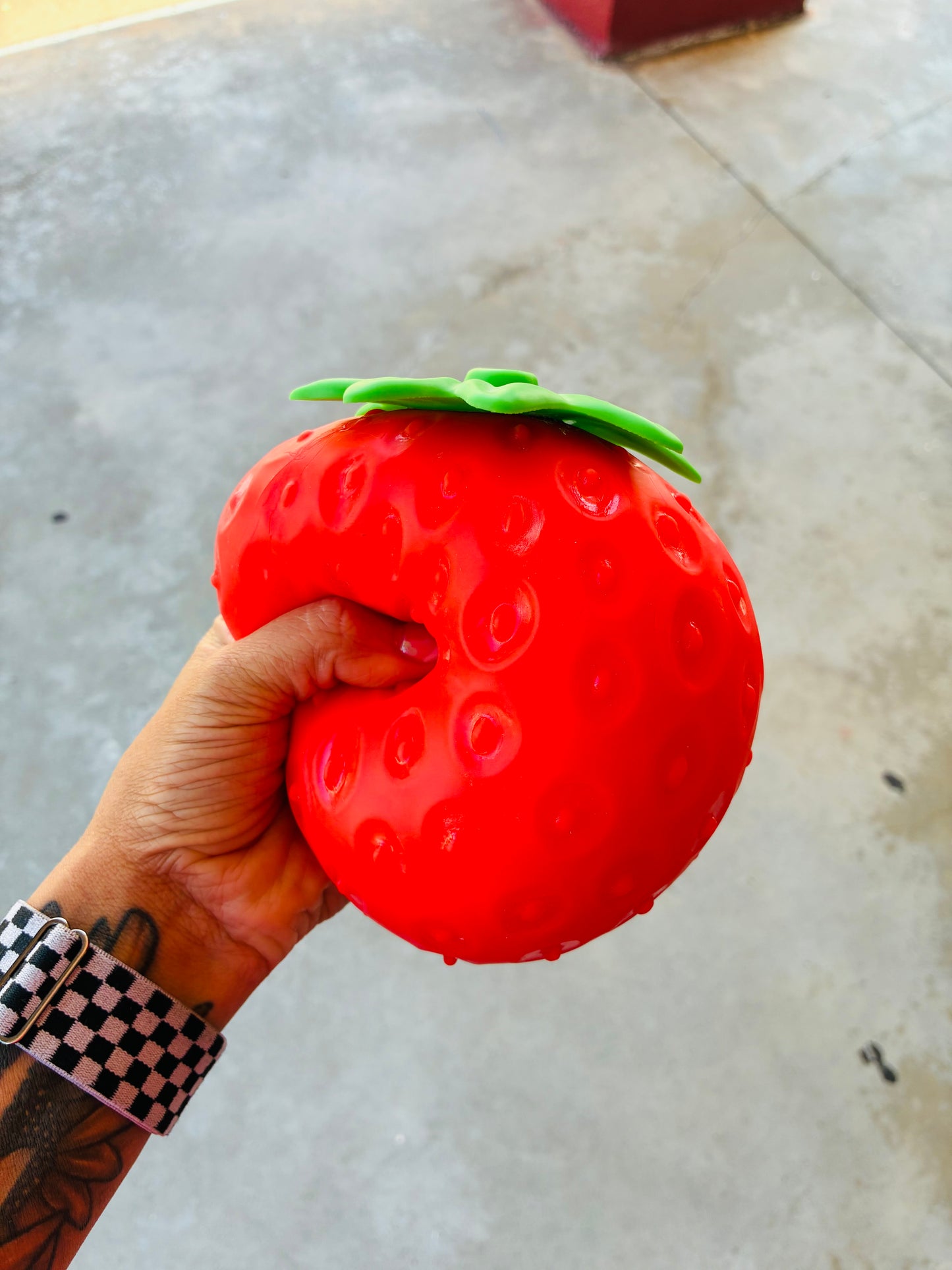 RTS - JUMBO STRAWBERRY SQUISHY