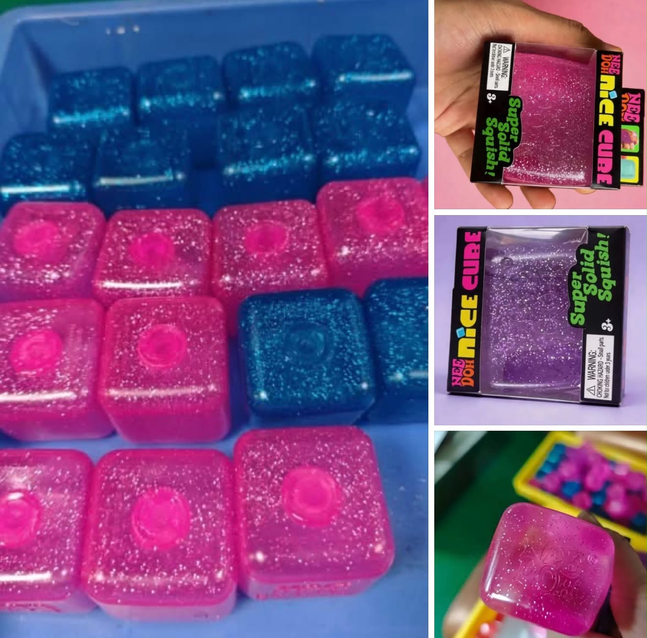 RTS - KNEE DOH GLITTER CUBE