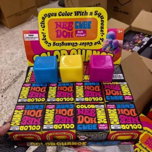 RTS - COLOR CHANGE CUBE SQUISHY