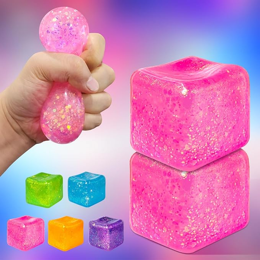 RTS - GLITTER CUBE SQUISHY