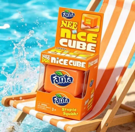 RTS - ORANGE SODA CUBE (WITH LOGO ON CUBE)