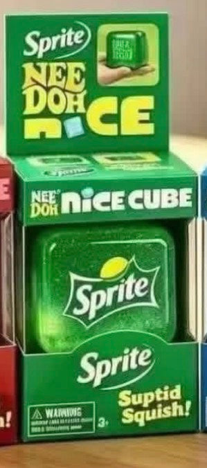 GREEN SODA CUBE